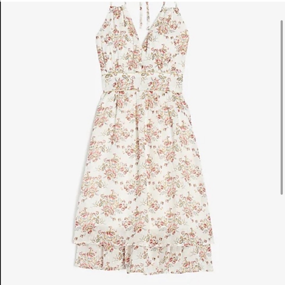 EXPRESS Floral Dress - Picture 2 of 6